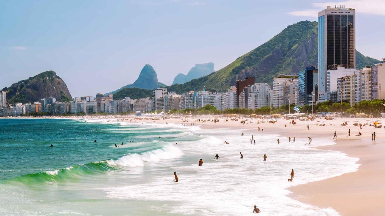 Copacabana Beach, Av Atlantica Rio de Janeiro